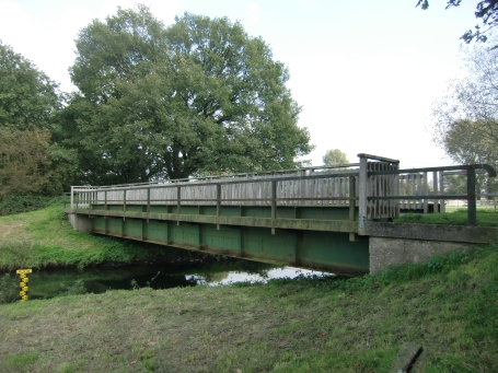 Geldern-Pont : Niersbrücke über die "Kleine Niers"